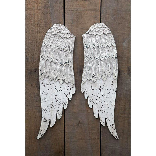 White Wings Wall Plaque